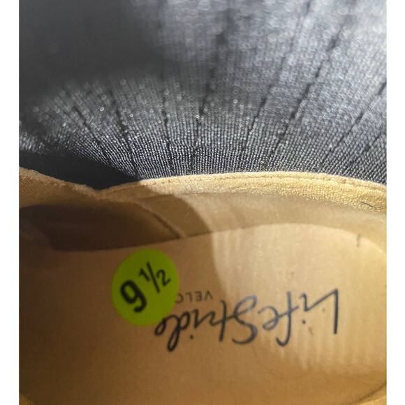 LIFE STRIDE VELOCITY Womens Black Pull Tab Round Toe Wedge Booties 9.5 M NWT - Picture 8 of 10
